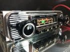 BECKER EUROPA Vintage CHROME Classic Car FM Radio +MP3  FULL WARRANTY  MERCEDES 190SL  W111 W113 JAG